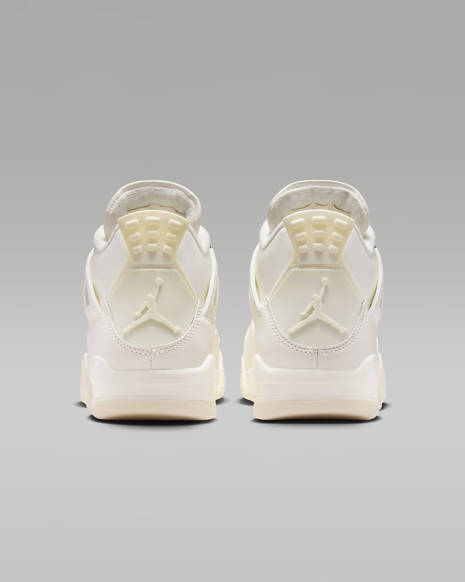 Air Jordan 4 Retro White Gold Women s Shoes